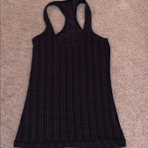 Cool Racerback black/ grey print